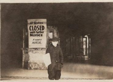 1918 flu pandemic theatre closure