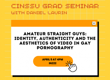 CINSSU Grad Seminar with Daniel Laurin