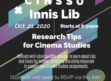 CINSSU x Innis Library October 21, 2020