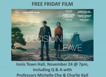 Free Friday Film: Decision to Leave